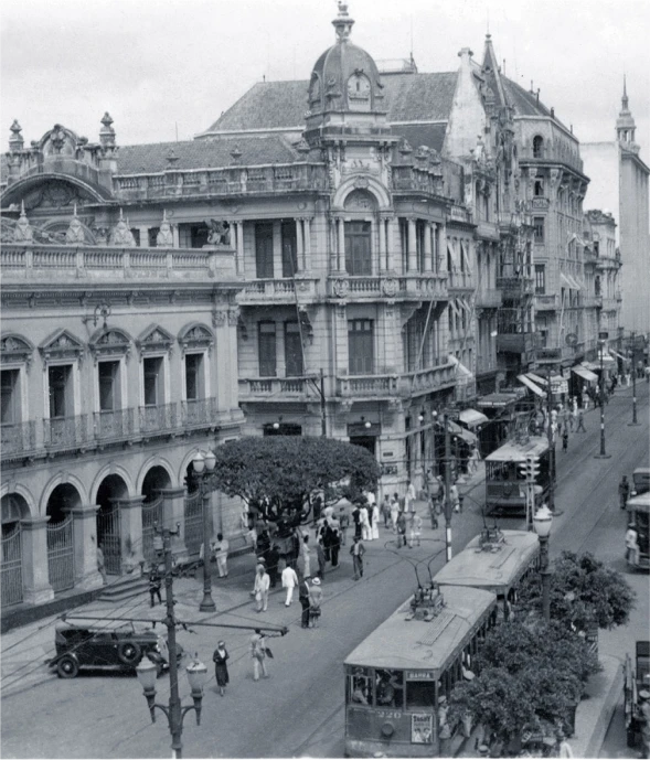 centro salvador esta fotografia foi publicada em um cart o postal wessel com uma dedica o datada de 1940